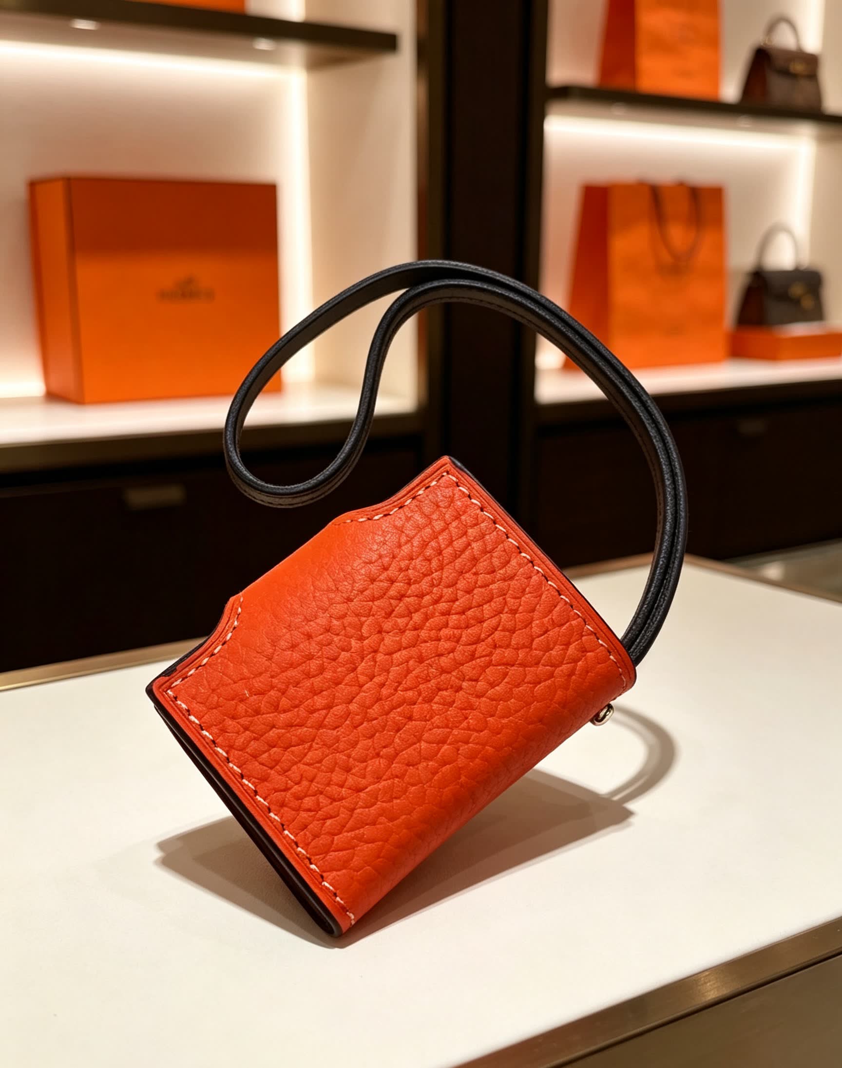 Hermes Cardholder Keychain