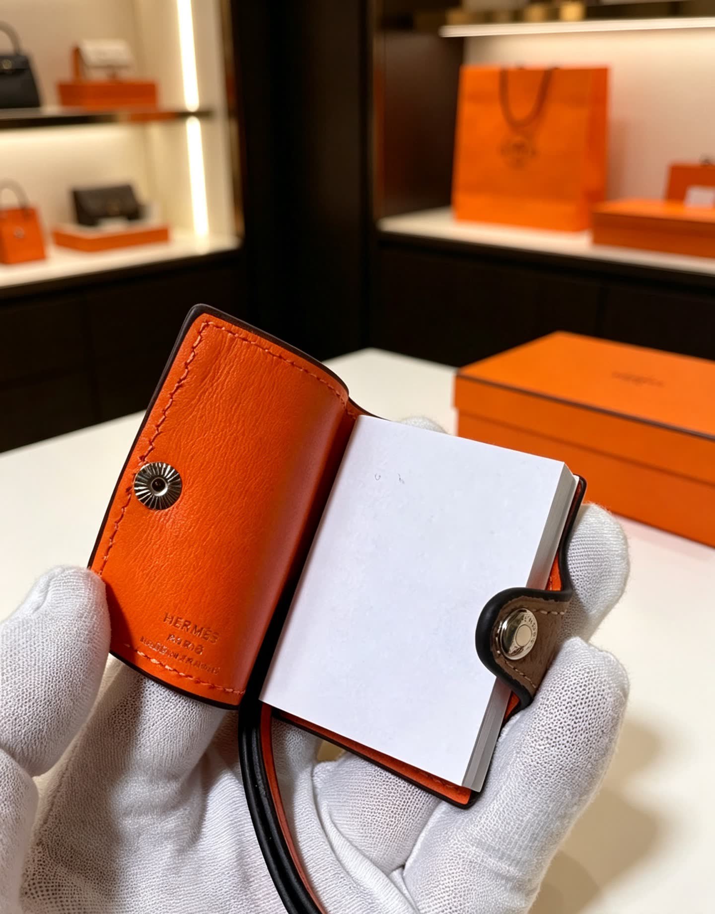 Hermes Cardholder Keychain