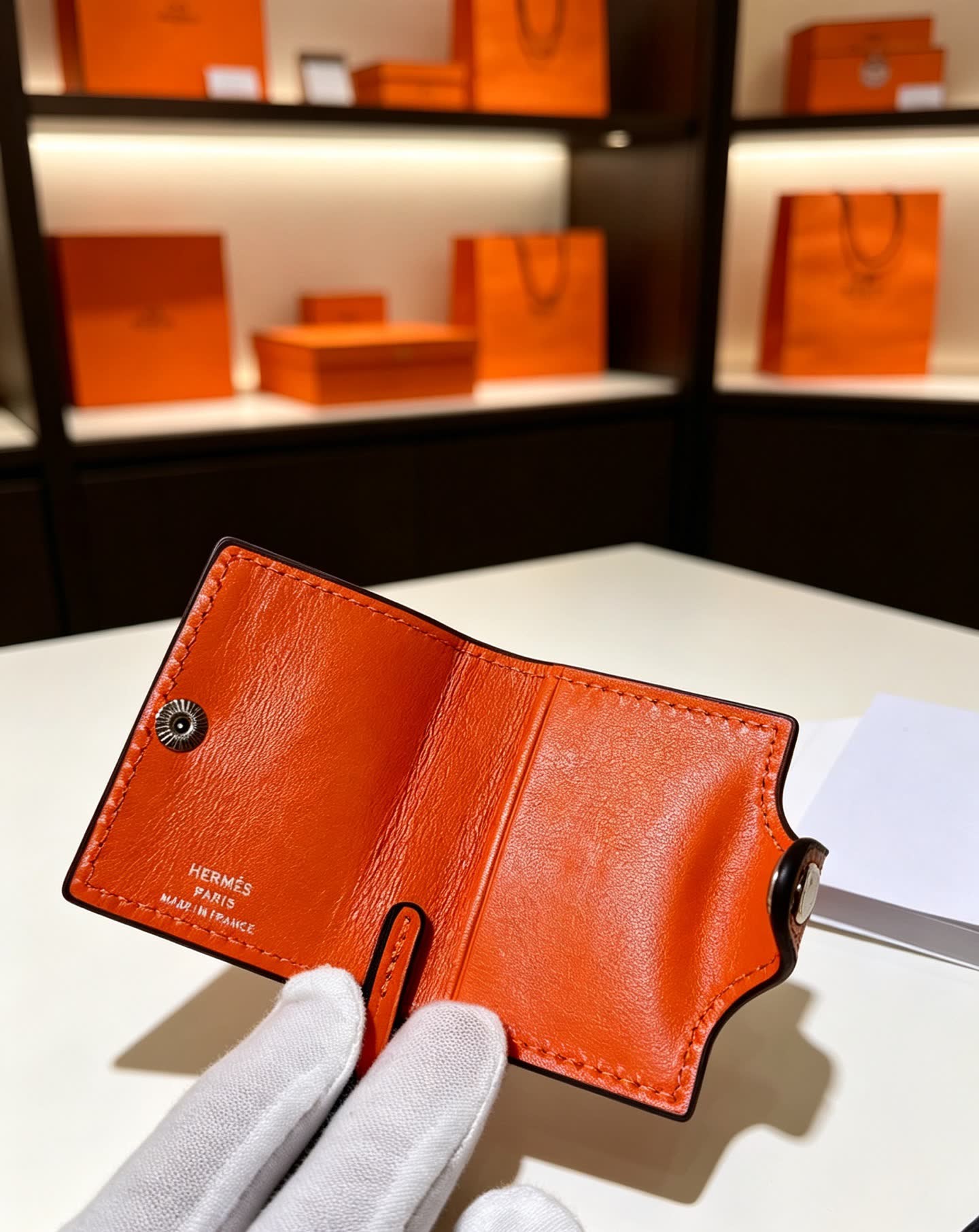 Hermes Cardholder Keychain