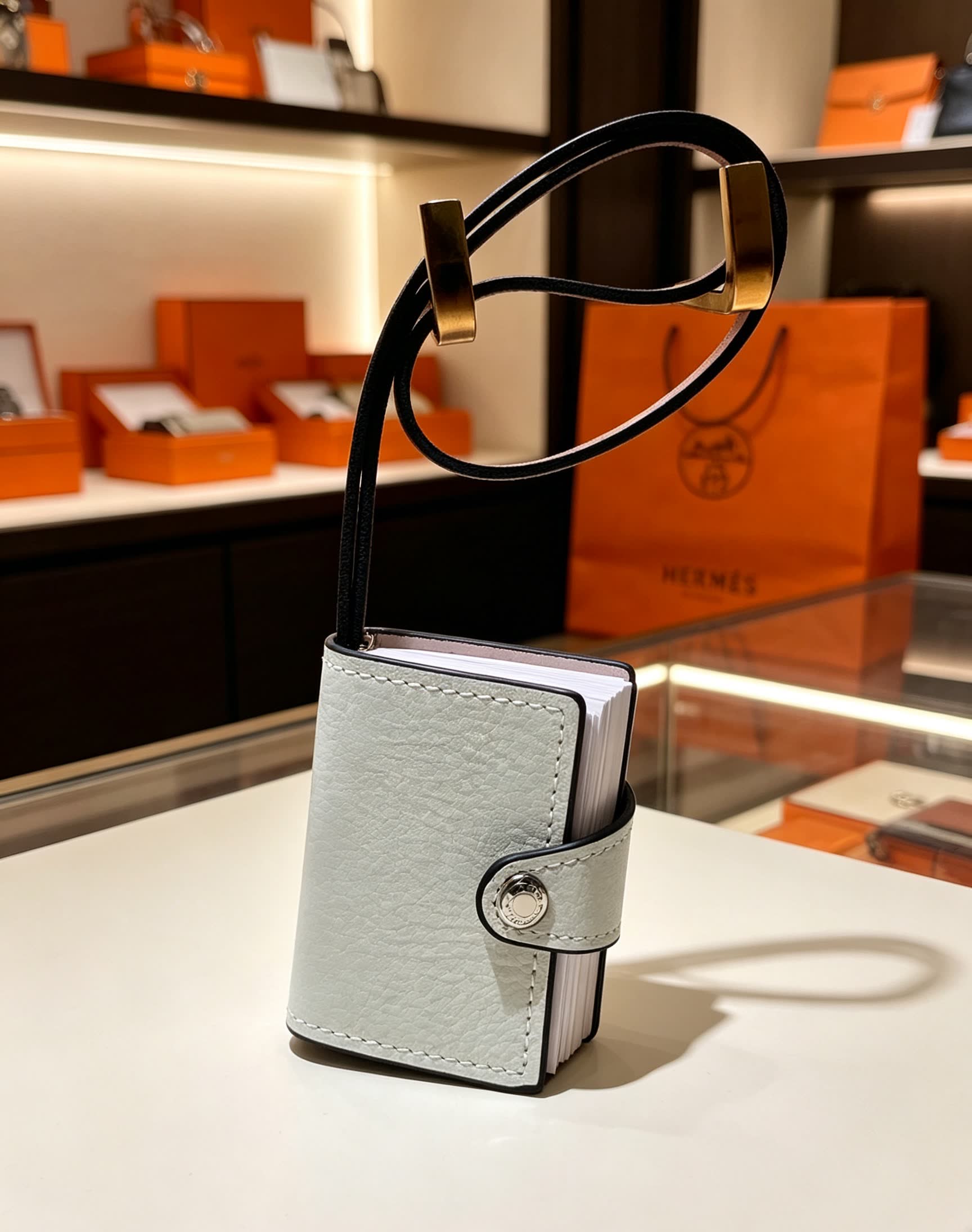 Hermes Cardholder with Strap