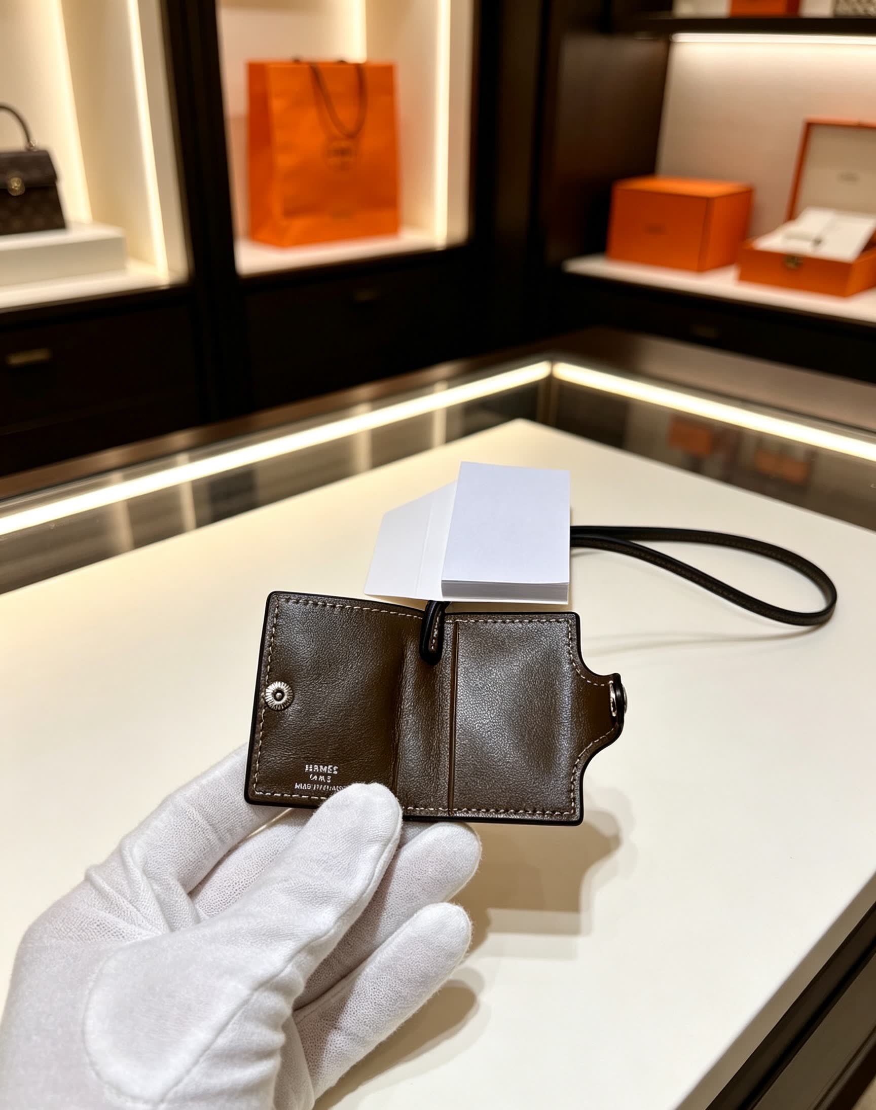 Hermès Cardholder Keychain