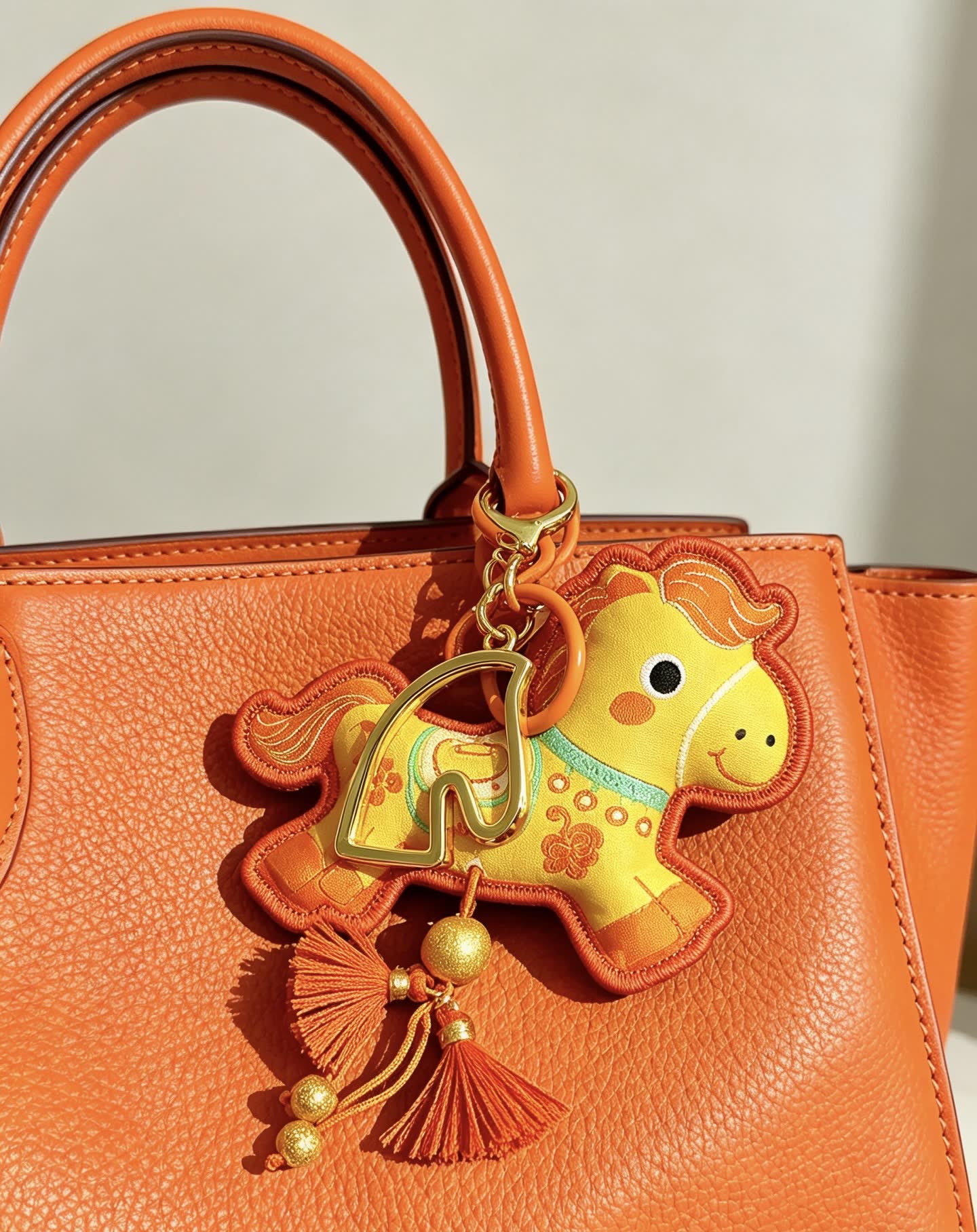 Hermes Horse-shaped Keychain