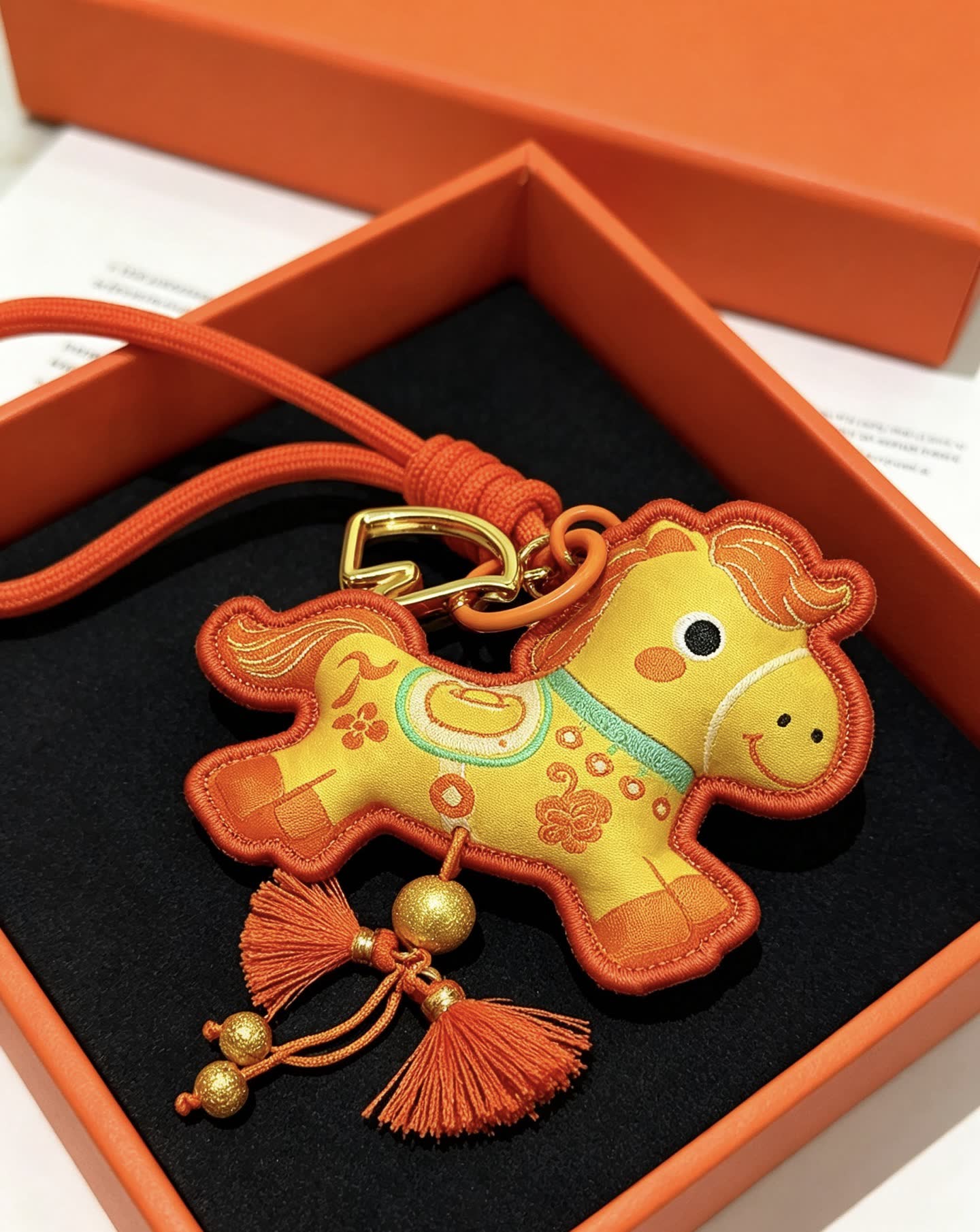 Hermes Horse-shaped Keychain