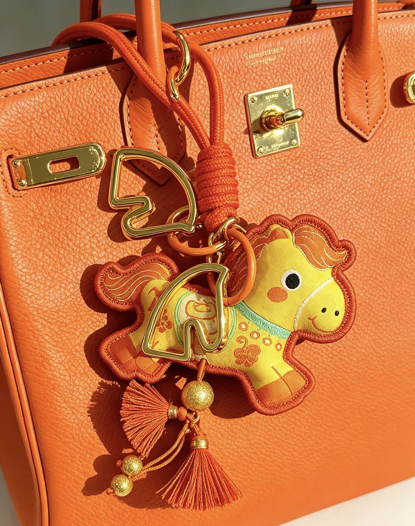 Hermes Horse-shaped Keychain