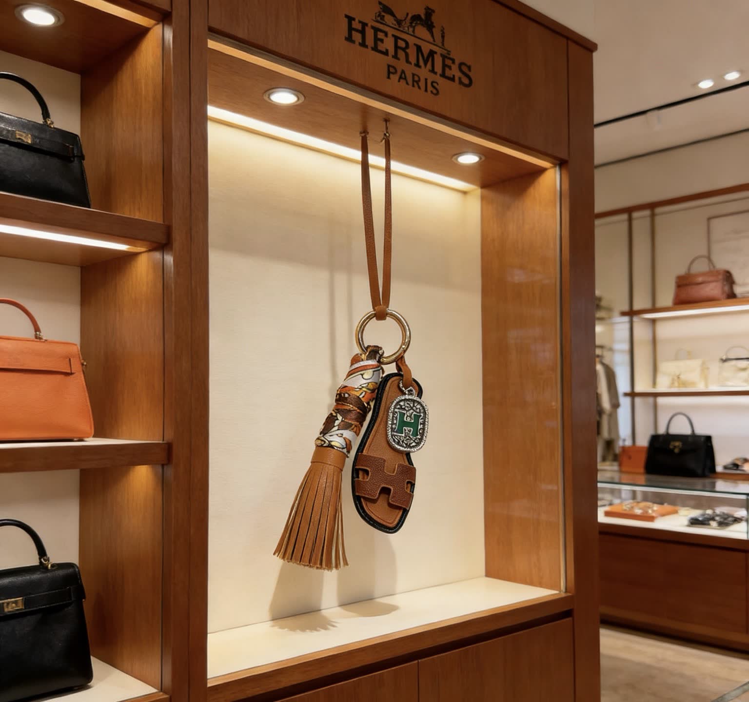 Hermes Hermès Keychain