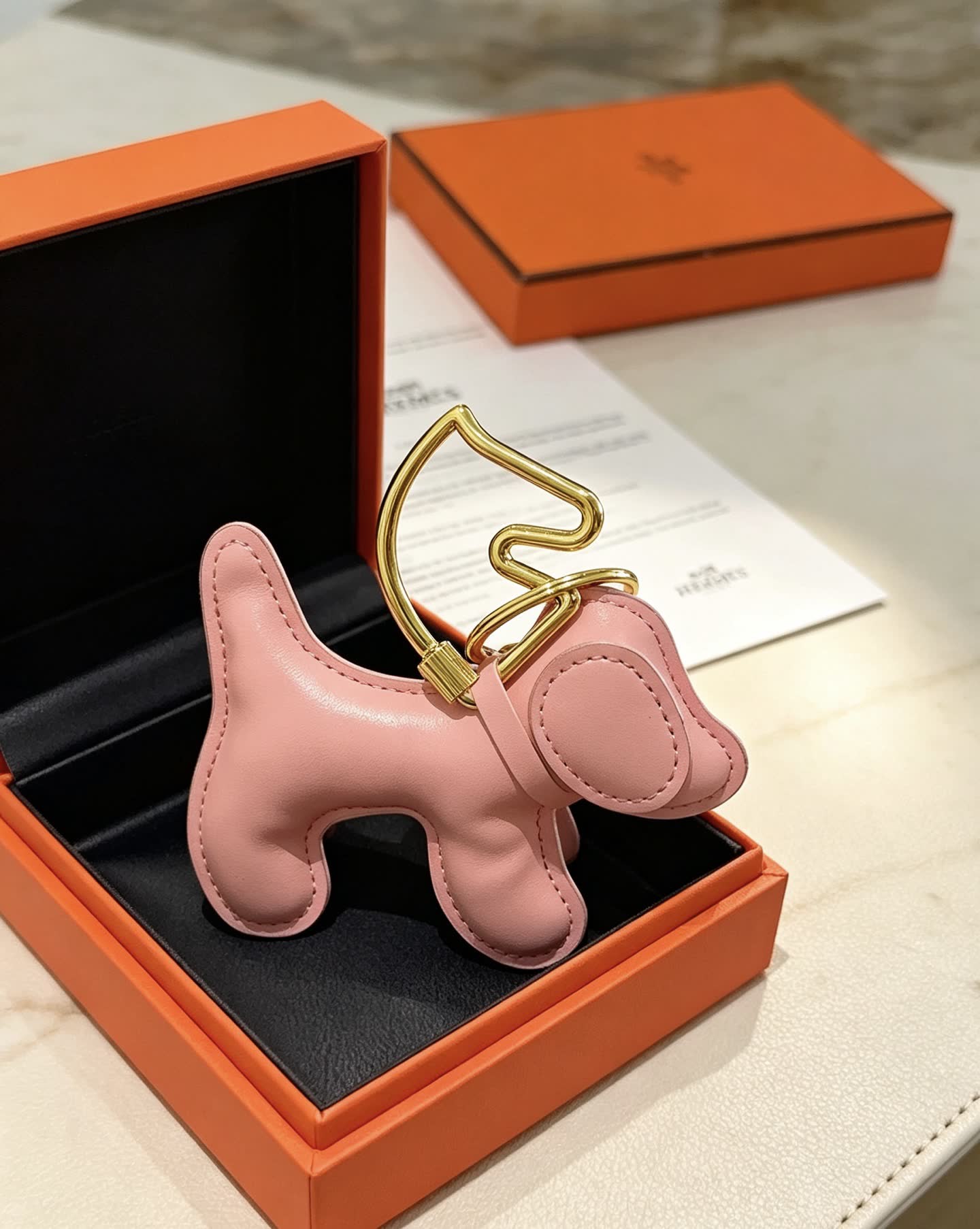 Hermes Hermès Dog Keychain Hermes Hermès Dog Keychain