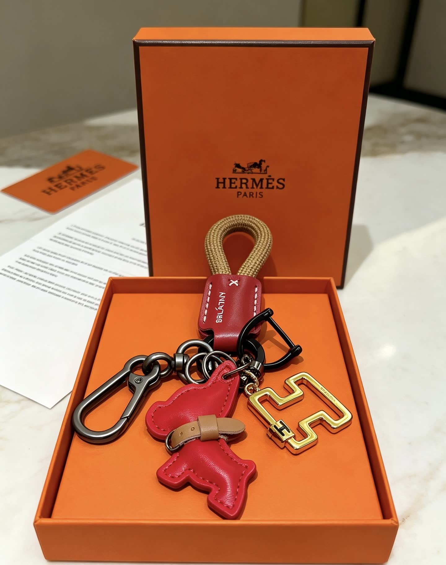 Hermes Hermès Keychain