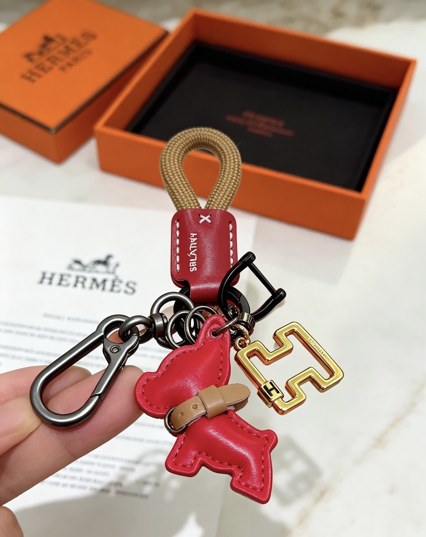 Hermes Hermès Keychain
