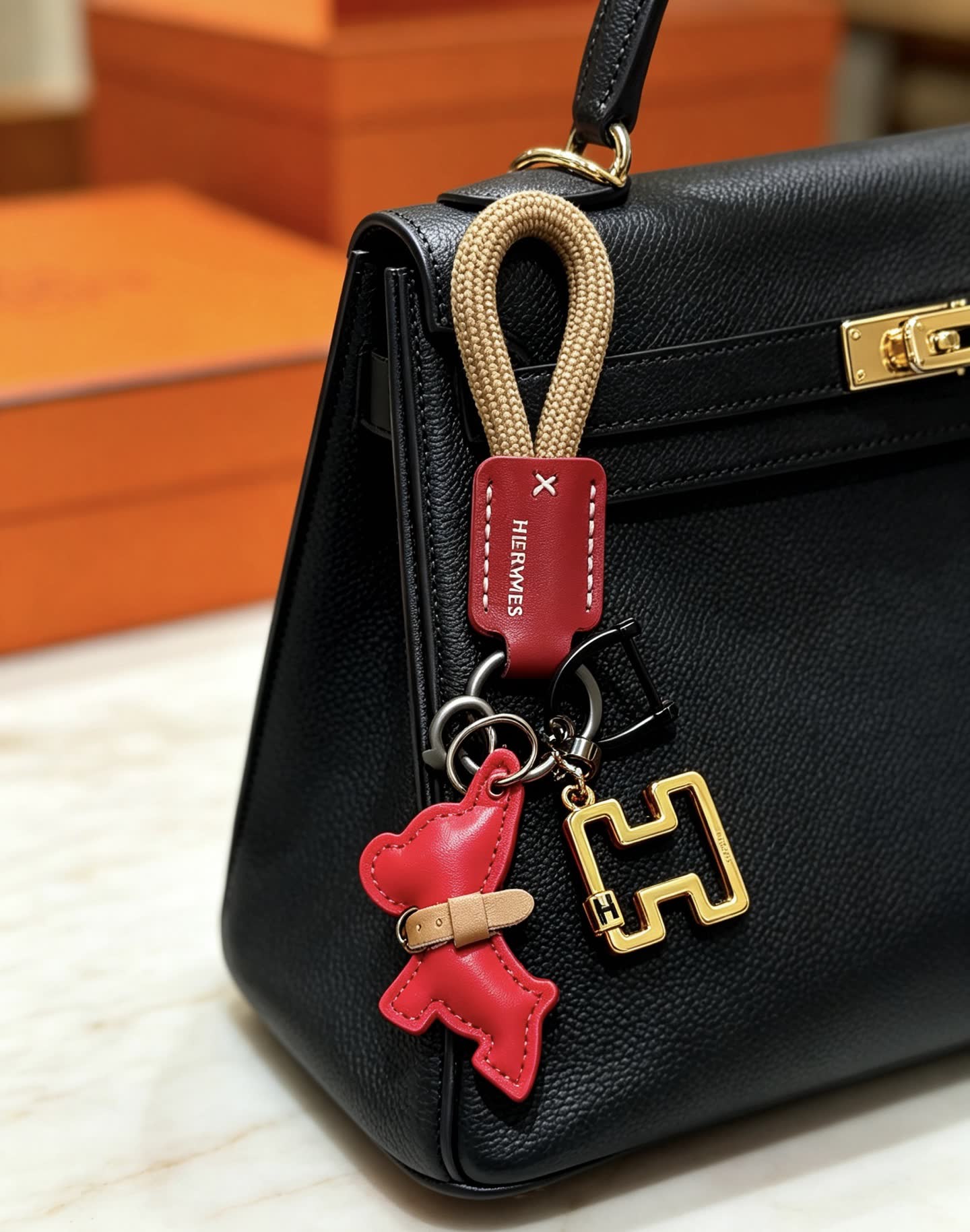 Hermes Hermès Keychain