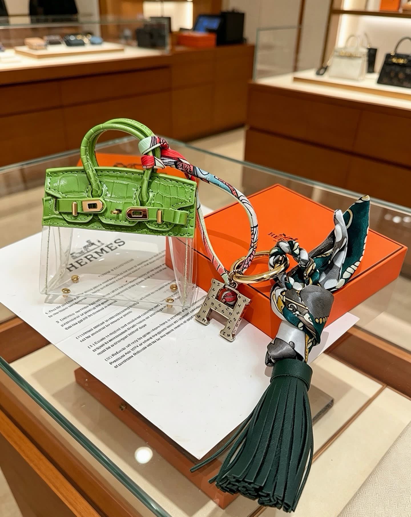 Hermes Hermès Kelly Bag Keychain Hermes Hermès Kelly Bag Keychain