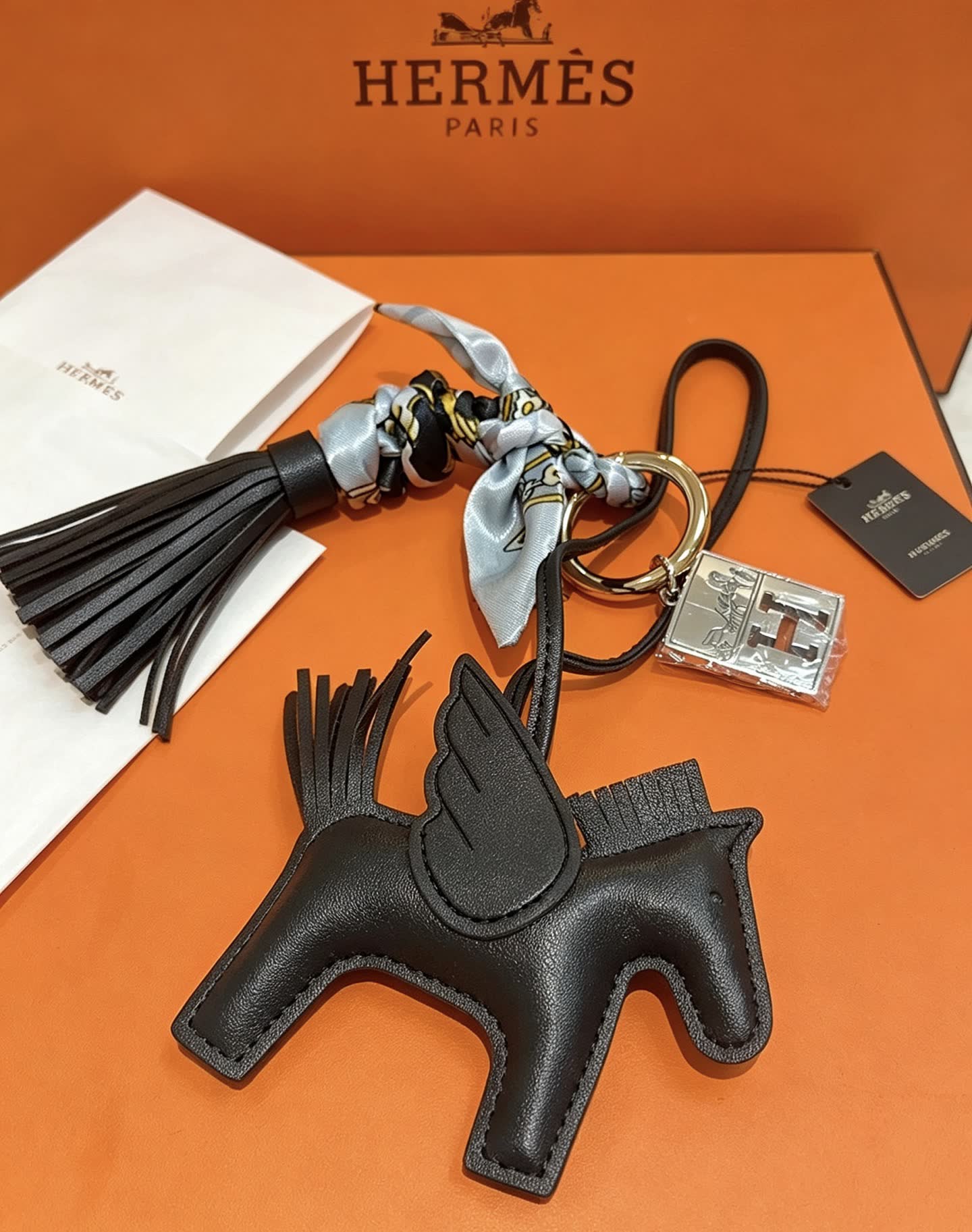 Hermes Hermès Kelly Bag Charm with Pegasus and Tassel