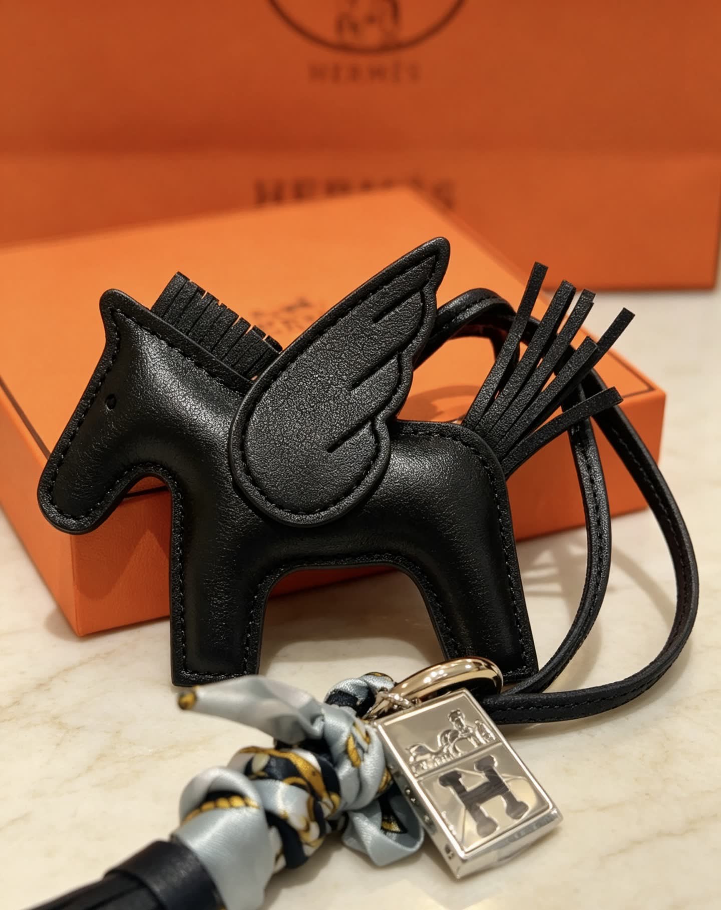 Hermes Hermès Kelly Bag Charm with Pegasus and Tassel
