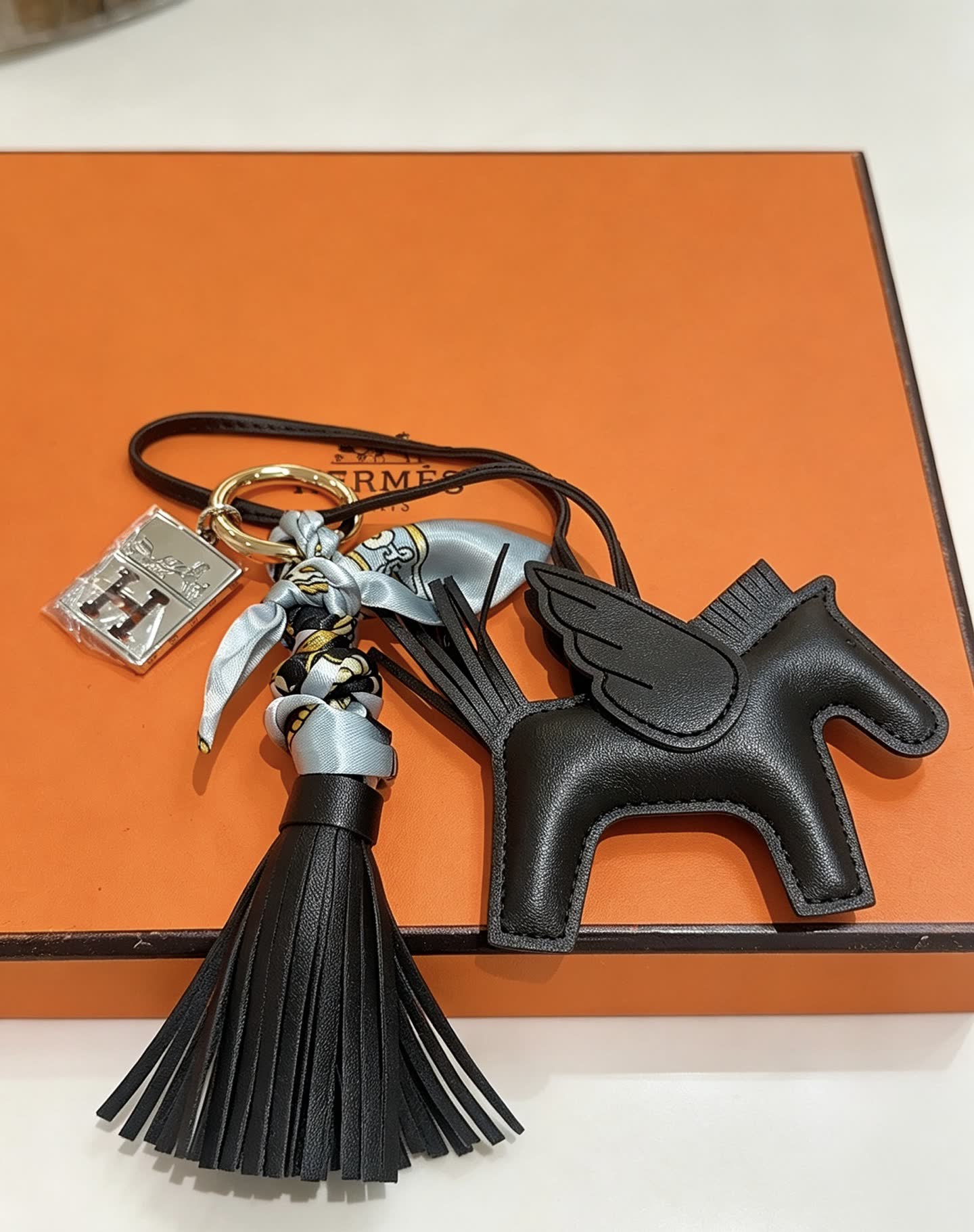 Hermes Hermès Kelly Bag Charm with Pegasus and Tassel