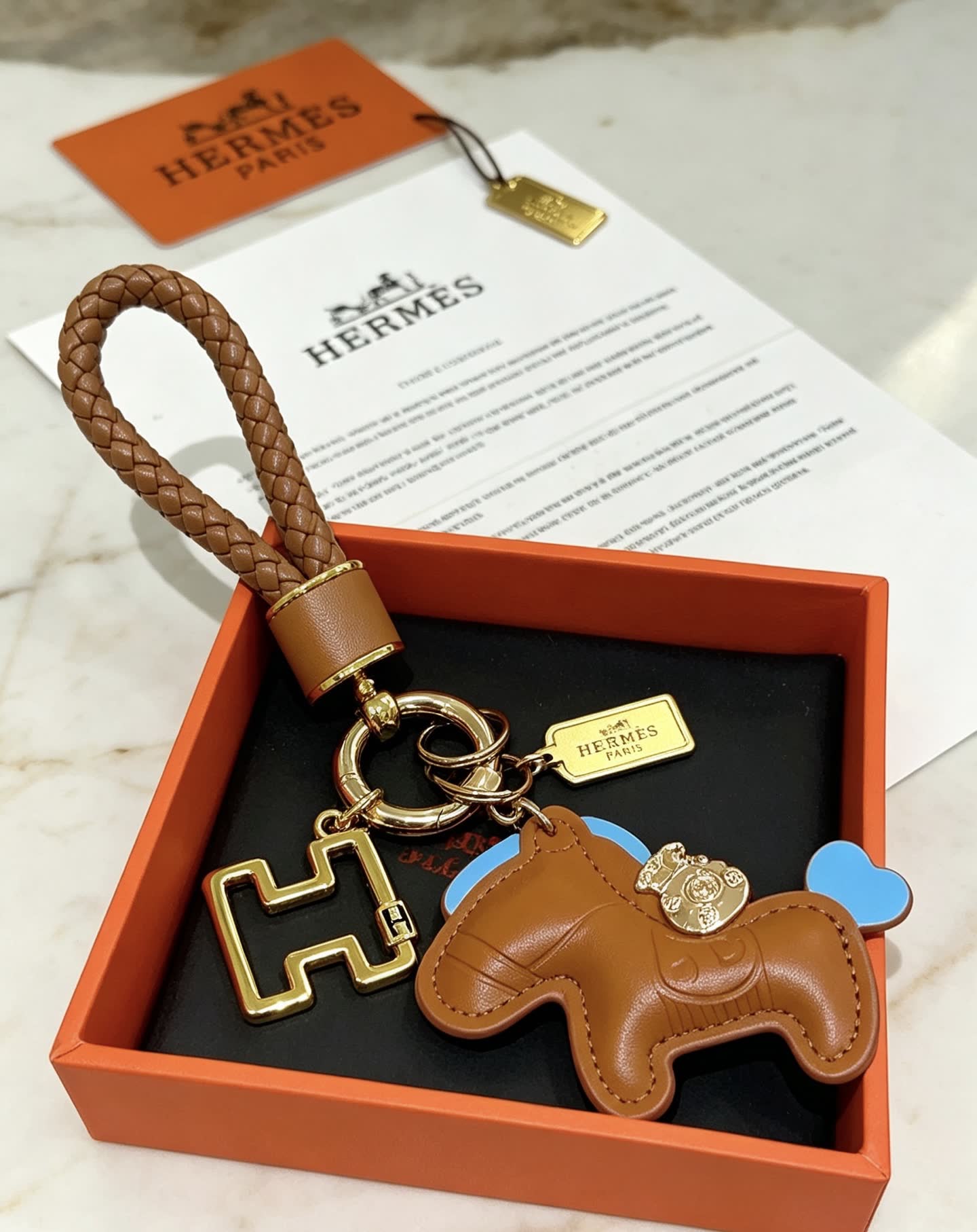 Hermes Hermès Keychain