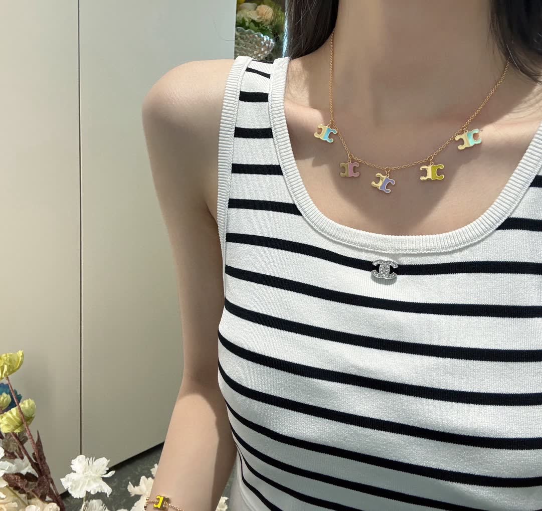 Chanel Tank Top with Logo