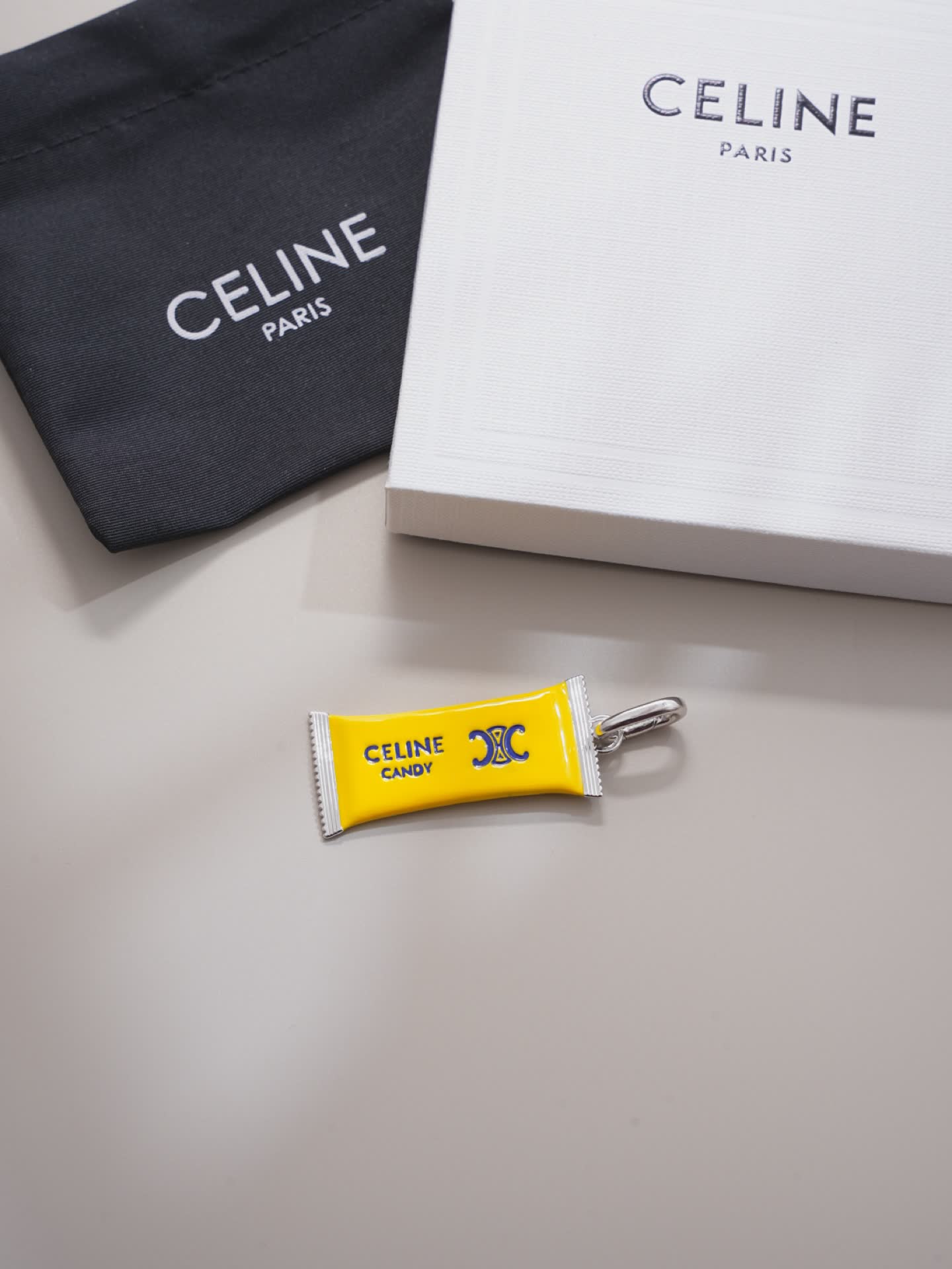 Celine Candy Bar Charm