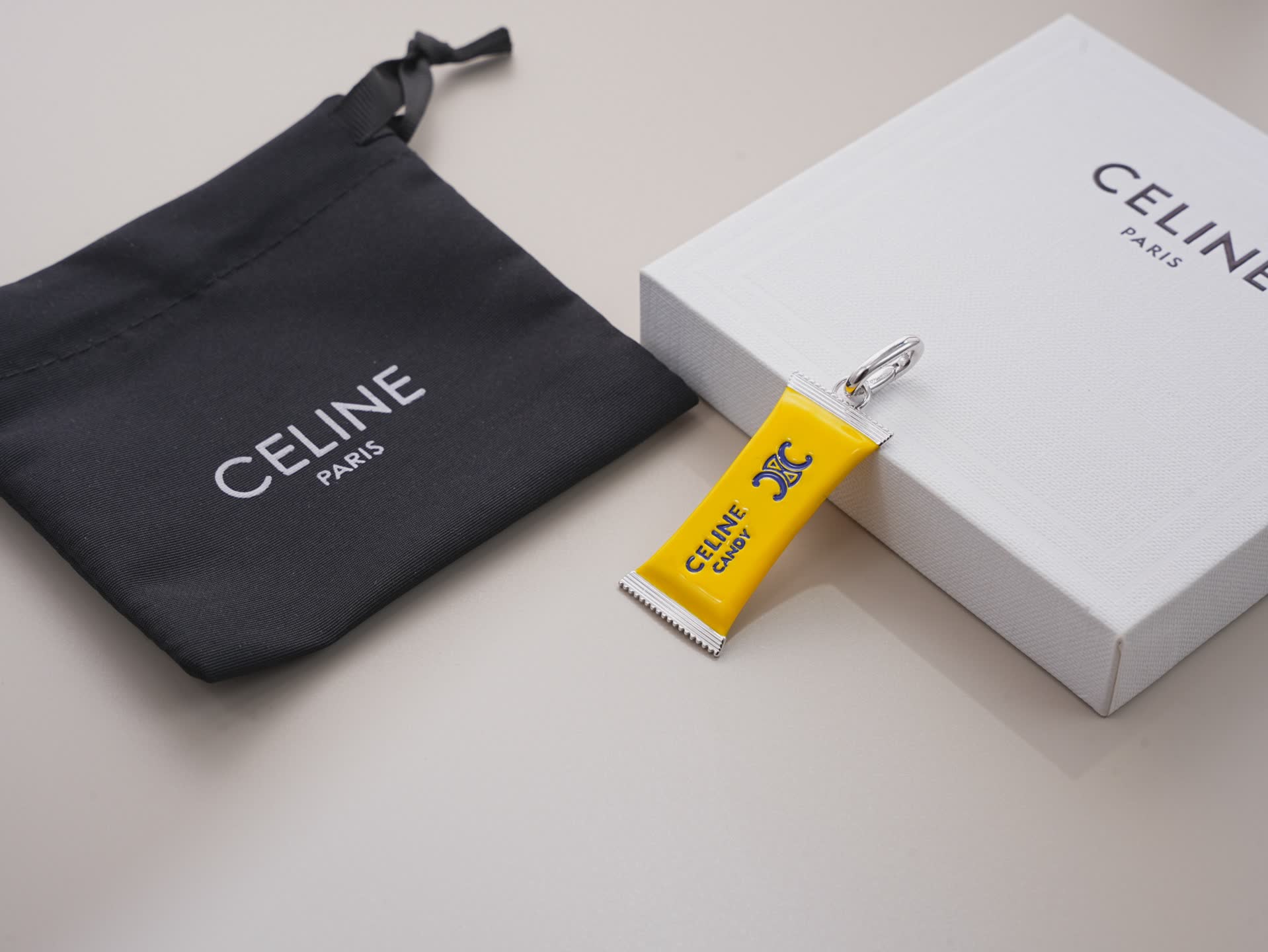 Celine Candy Bar Charm