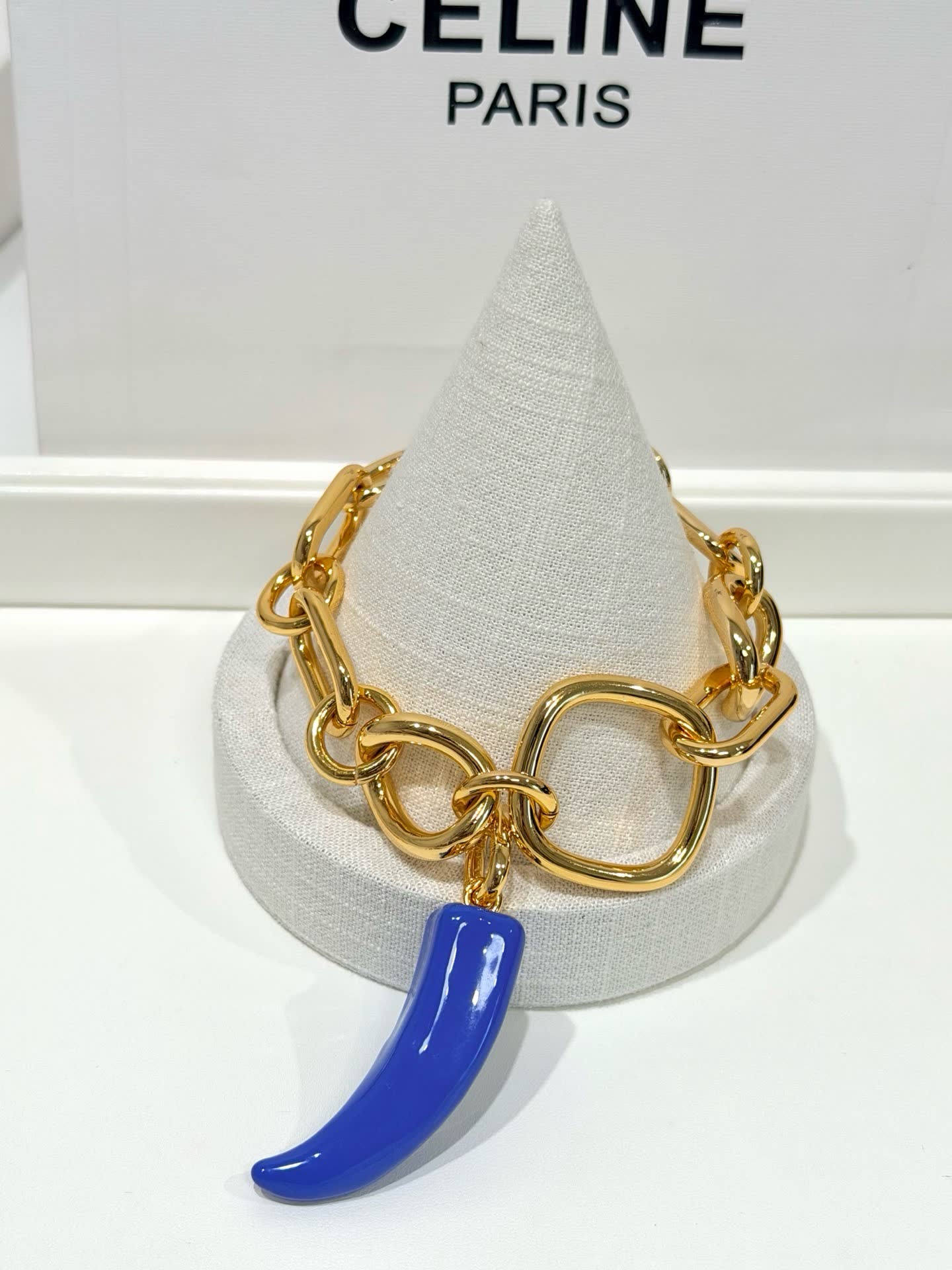 Celine Horn-Shaped Charm