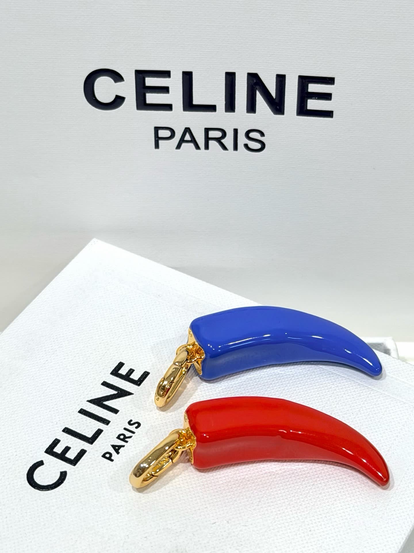 Celine Horn-Shaped Charm