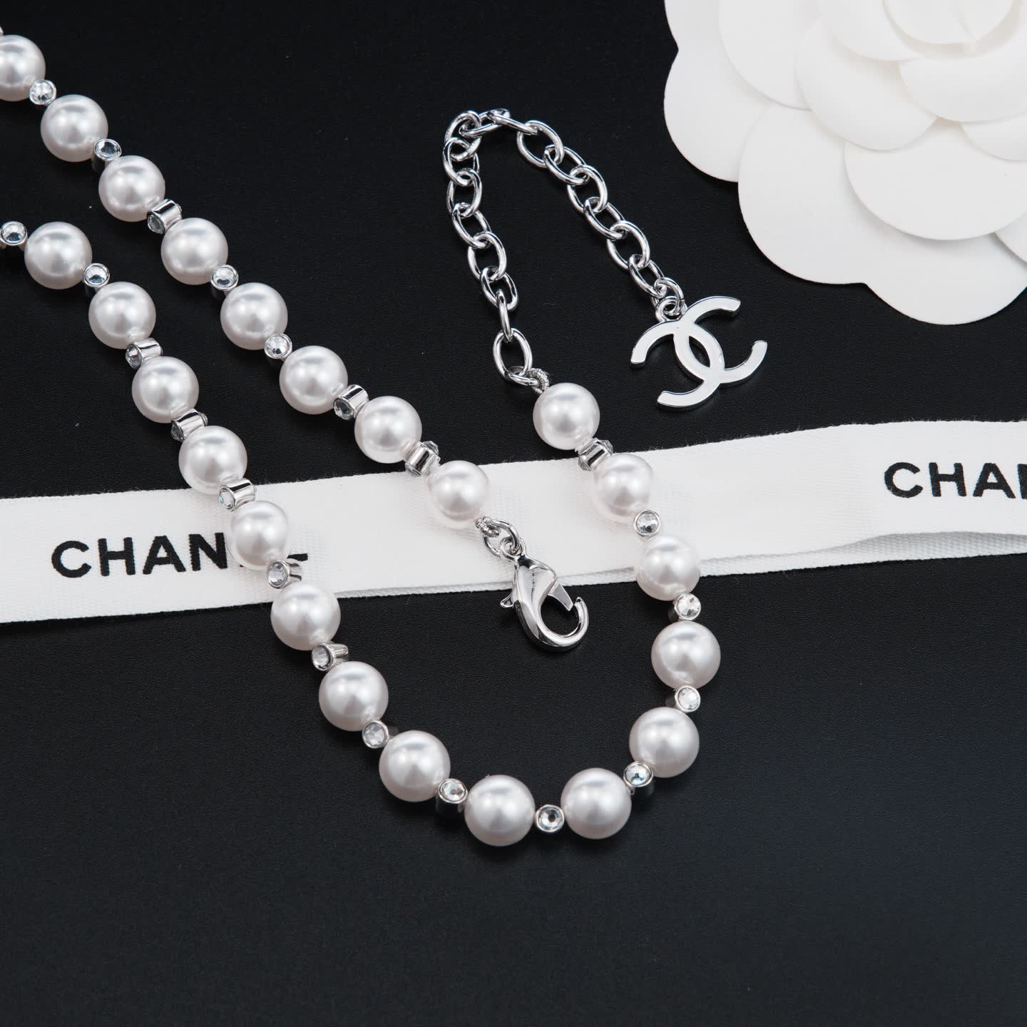 Chanel Pearl Belt