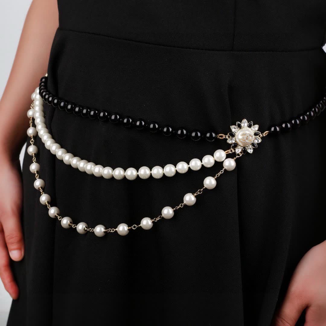 Chanel Pearl Belt