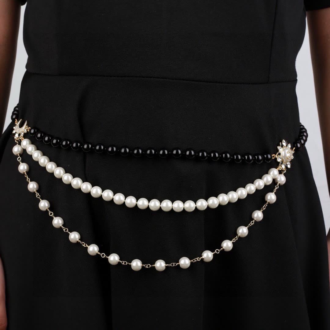 Chanel Pearl Belt