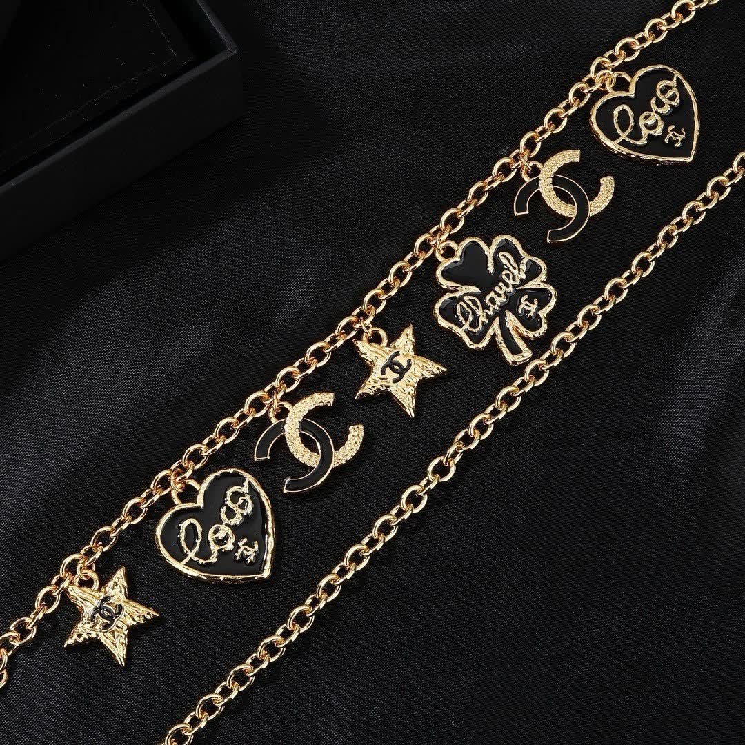 Chanel Double Chain Belt with Charms