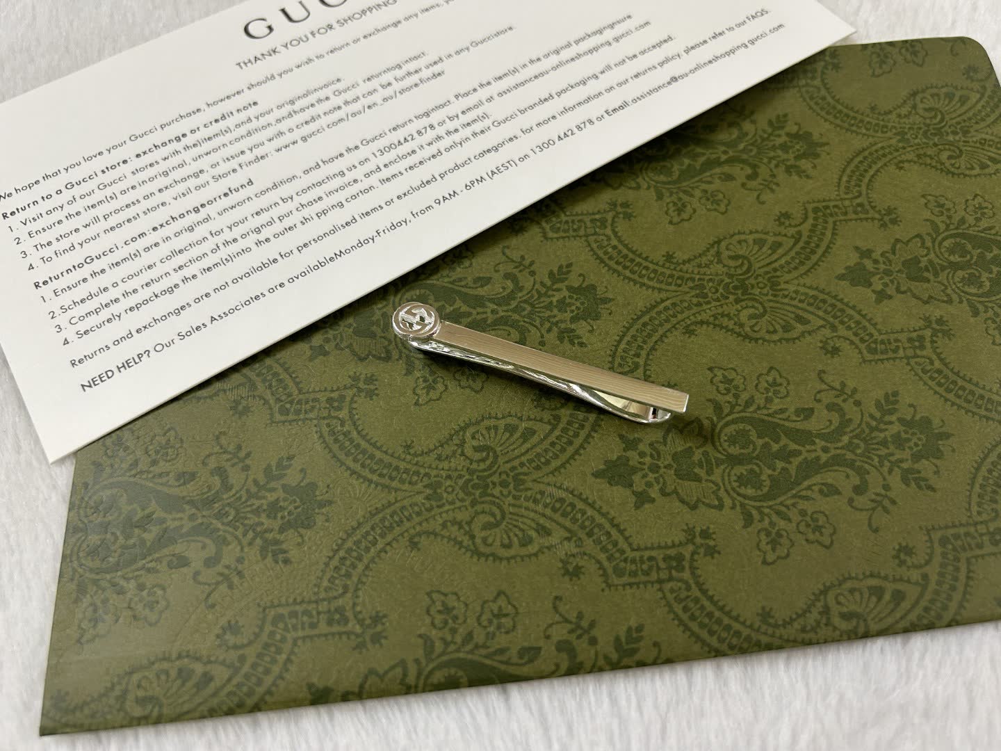Gucci Tie Clip