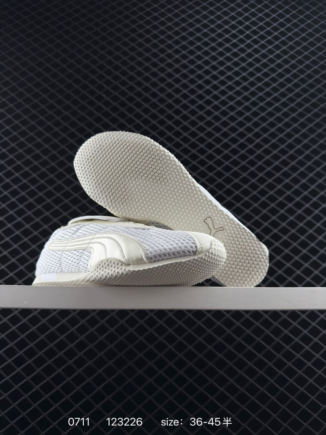 Puma Speedcat LS”Dark Myrtle White“