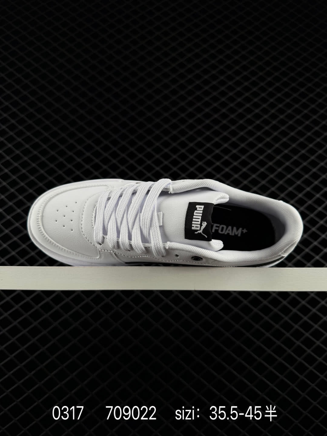 PUMA Smash Vulc Leather Low