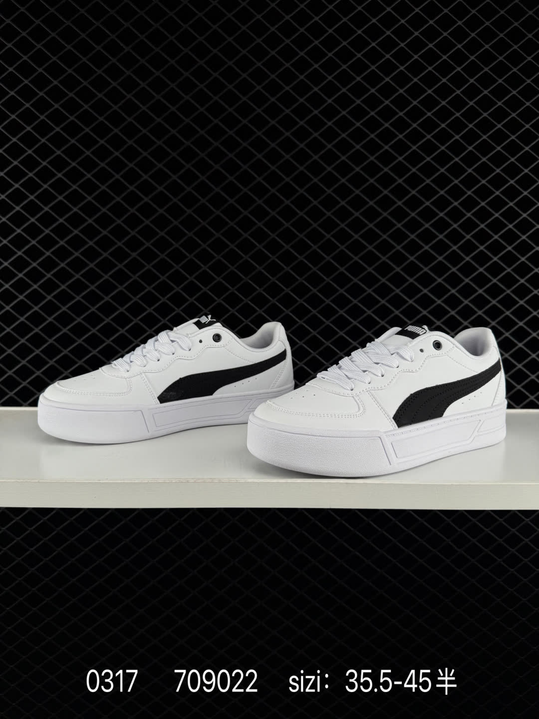 PUMA Smash Vulc Leather Low