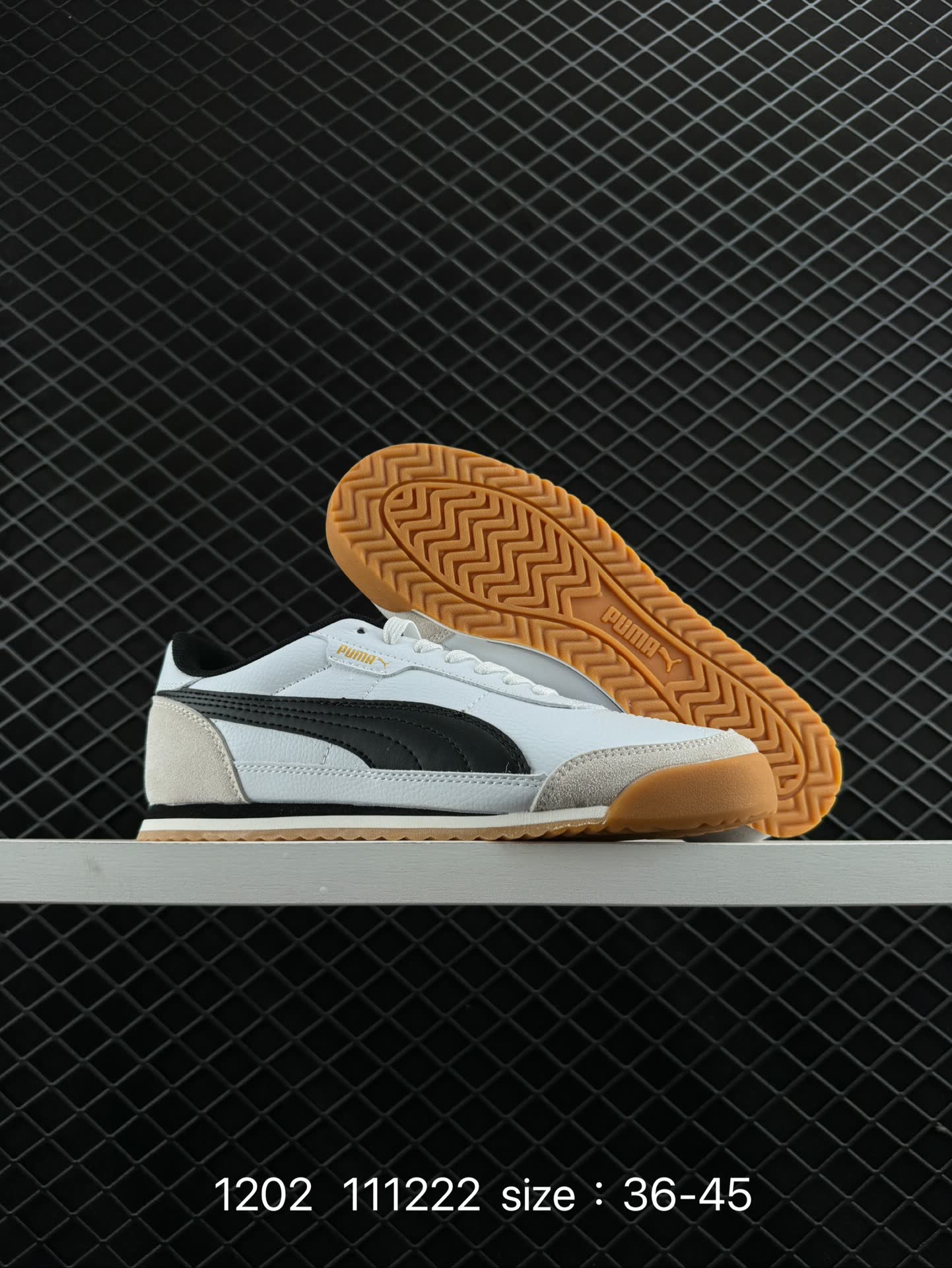 PUMA Smash Vulc Leather Low