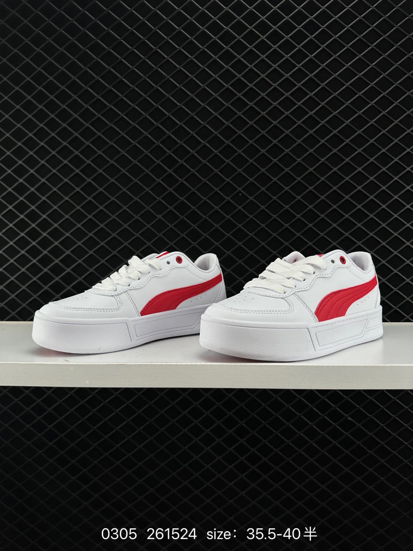 PUMA Smash Vulc Leather Low