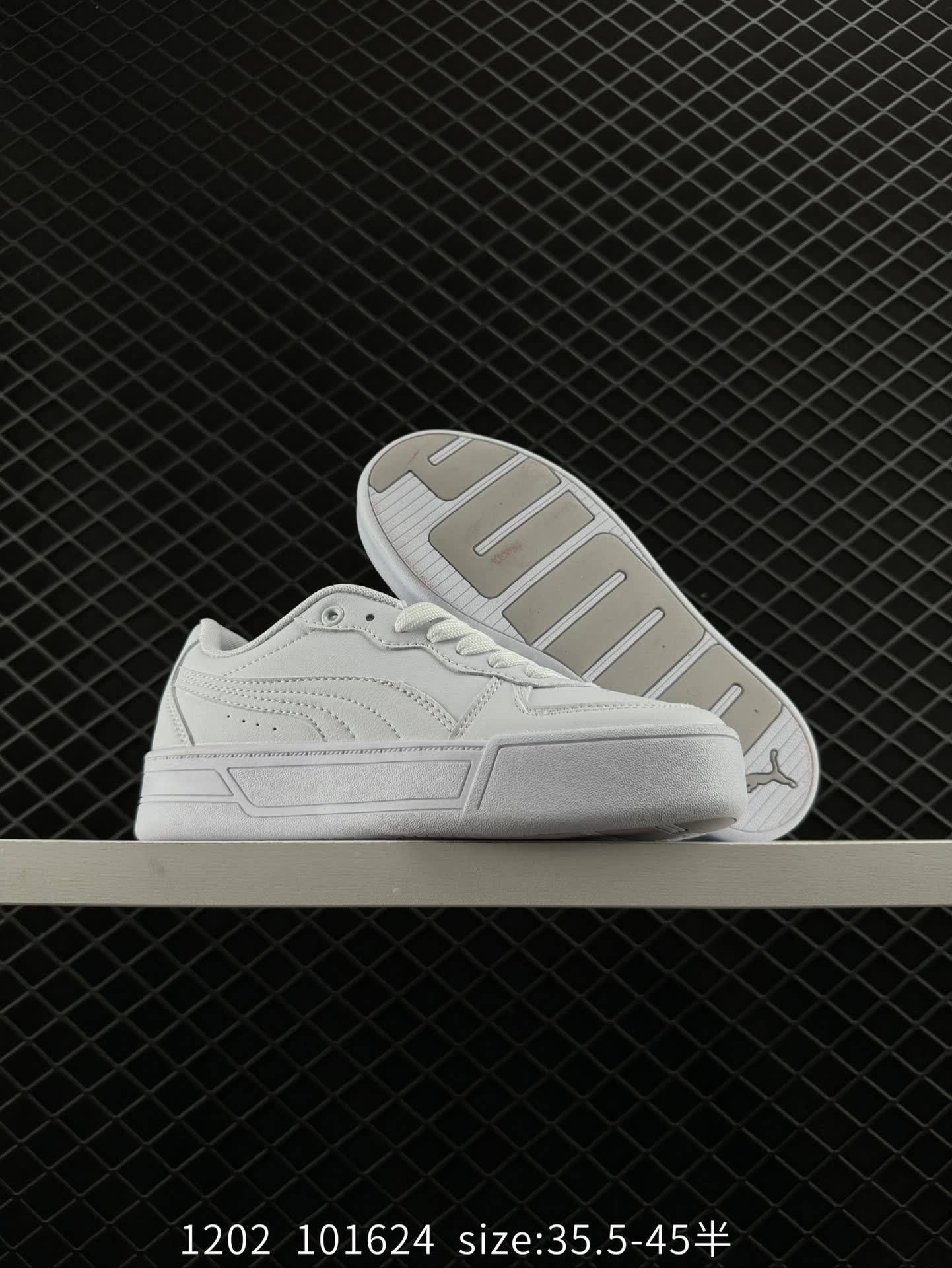 PUMA Smash Vulc Leather Low