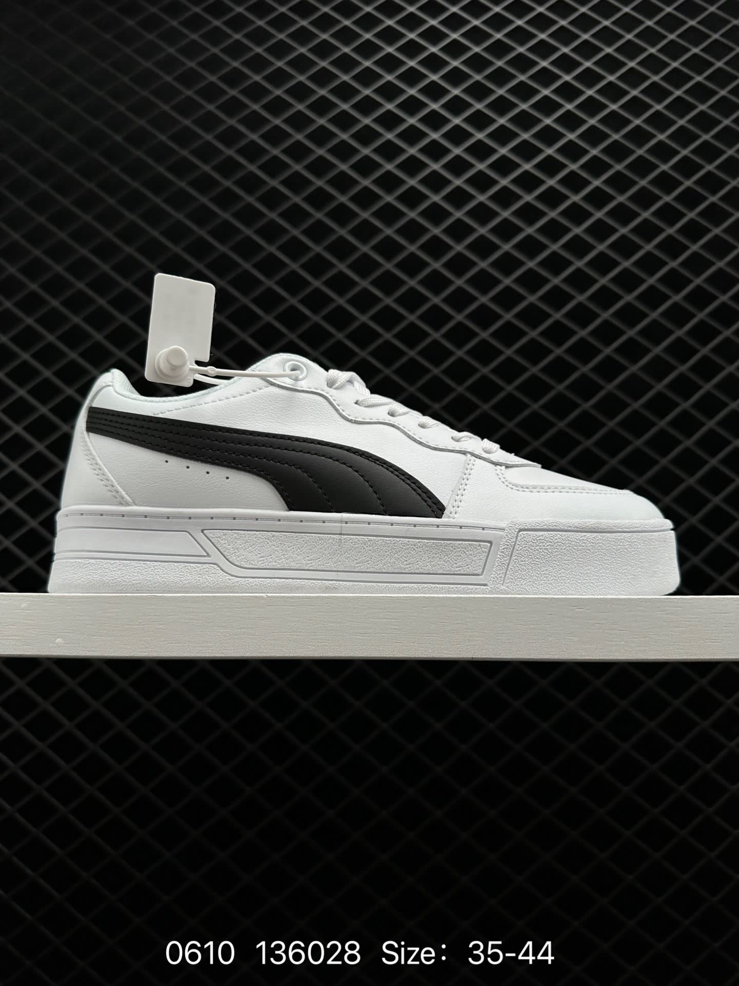 PUMA Smash Vulc Leather Low