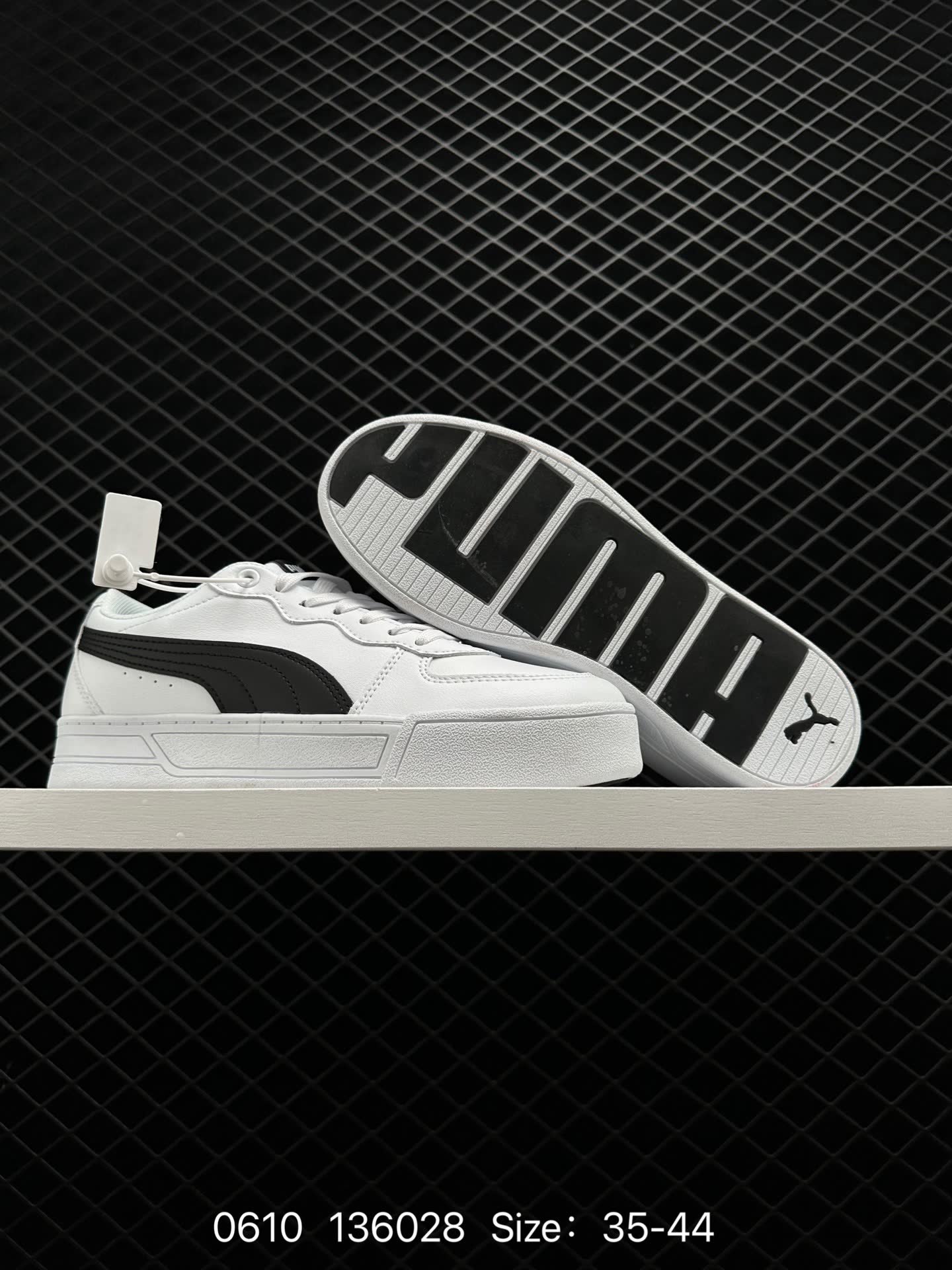 PUMA Smash Vulc Leather Low