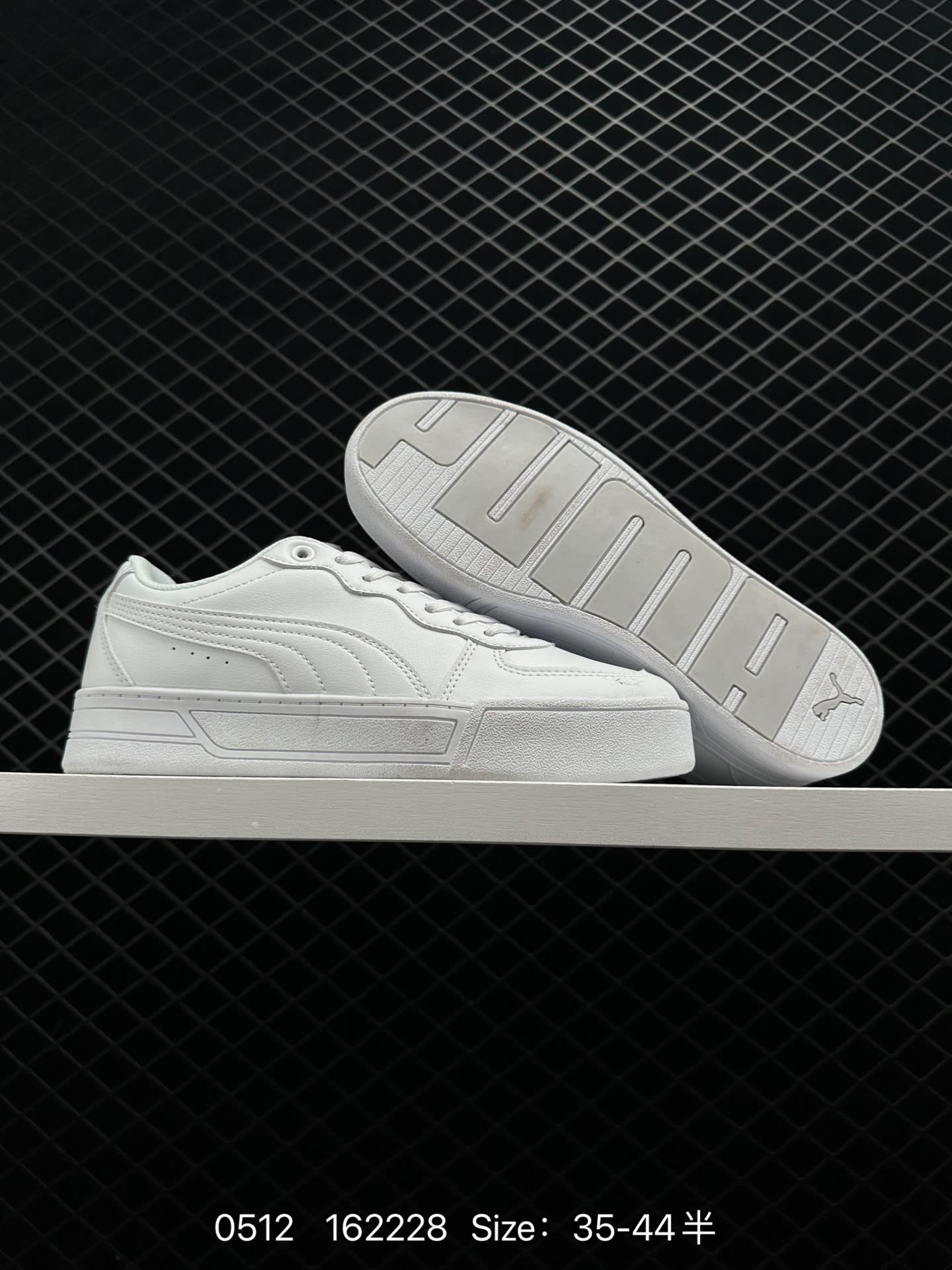 PUMA Smash Vulc Leather Low