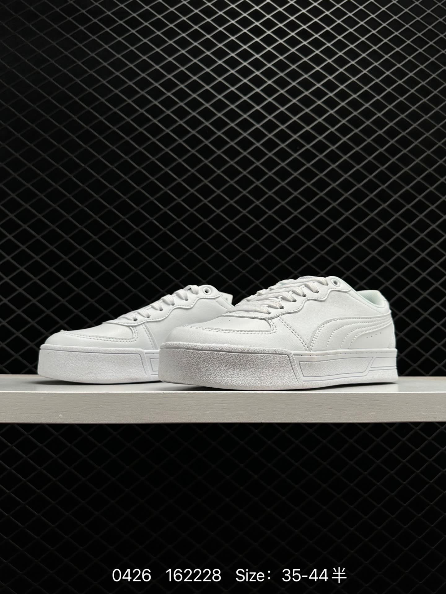 PUMA Smash Vulc Leather Low
